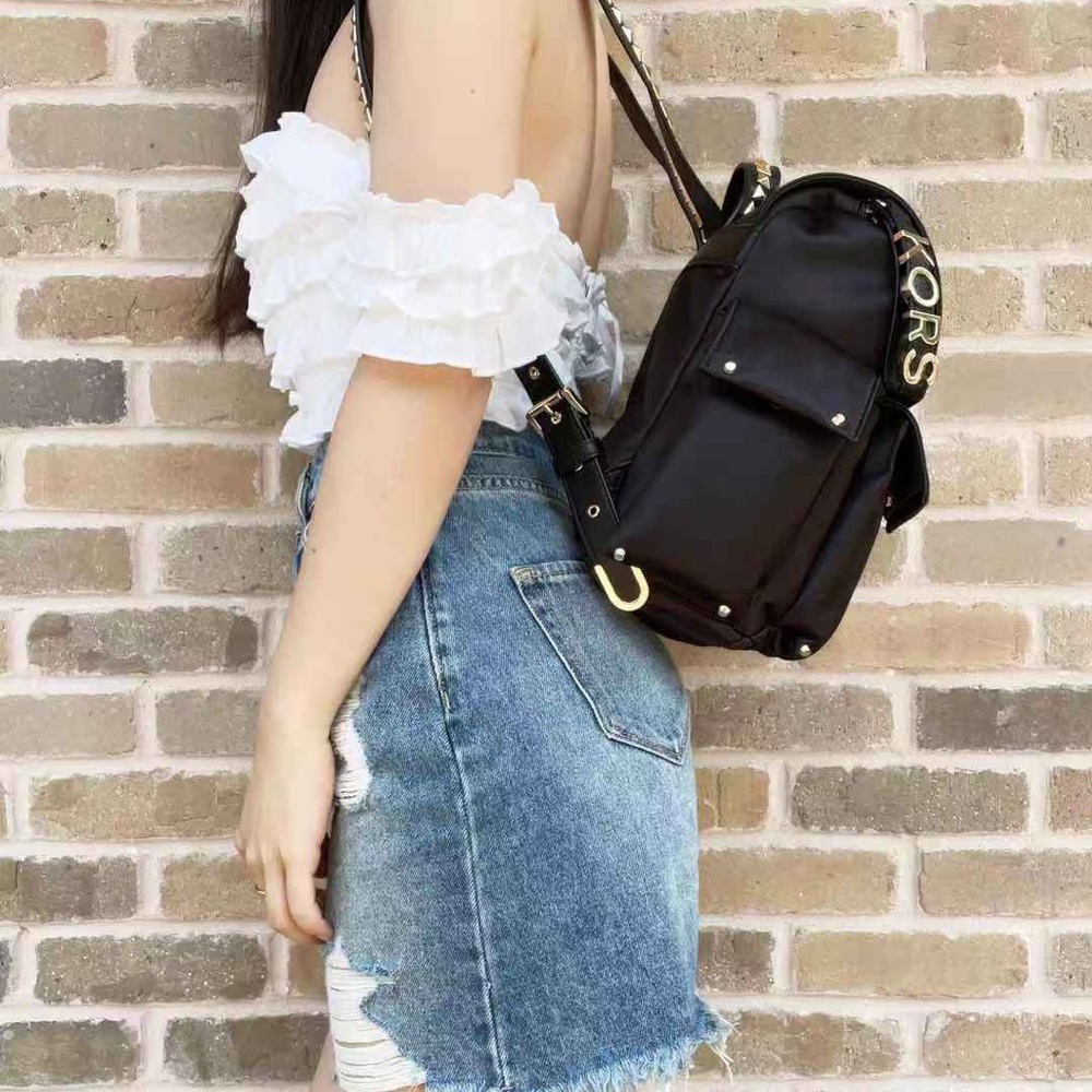 Michael Kors Olivia Backpack Studded - Picture 8 of 9